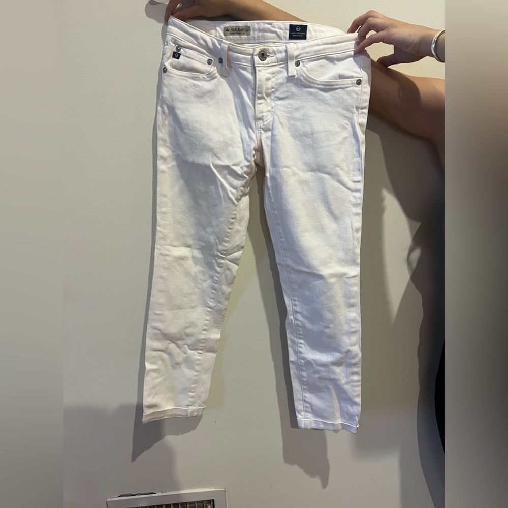 ADRIANO GOLOSCHMIEO white jeans